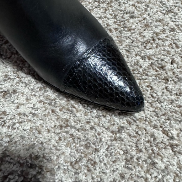 Donald J. Pliner Vaughn Leather Ankle Booties- 6 - Picture 8 of 11